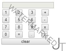 JavaScript Calculator Example