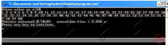 C++ Program to Print Numbers From 1 to n Without Using Loops, Recursion or Goto Statement