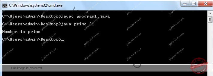 Program for Prime Number in Java