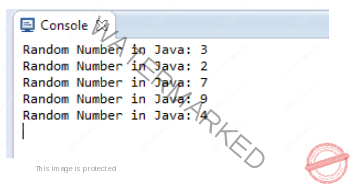 Create Random Number in Java in a Range