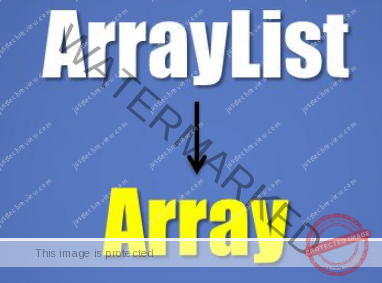 Convert ArrayList to Array in Java