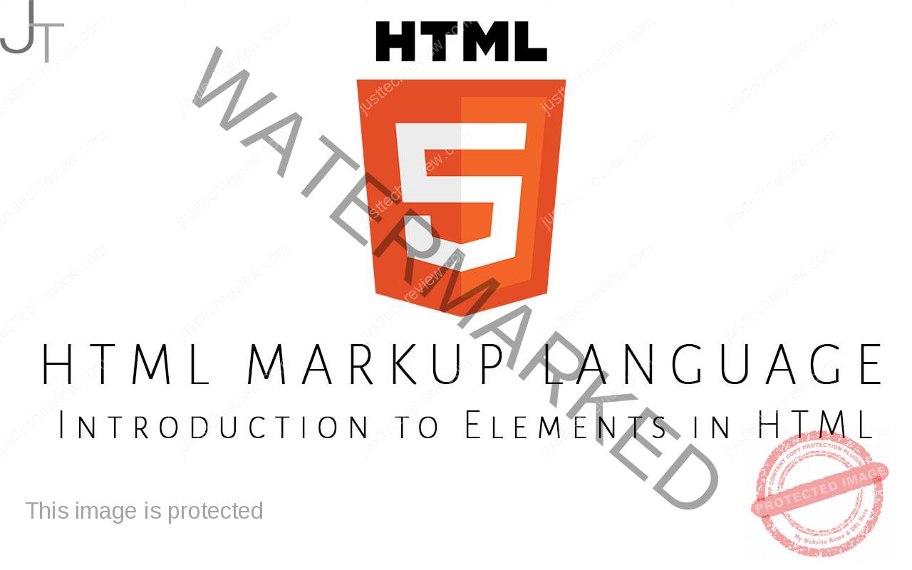 Introduction to Elements in HTML