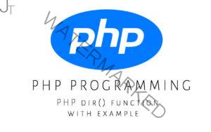 php dir function