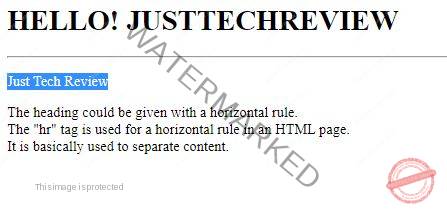 html tag heading