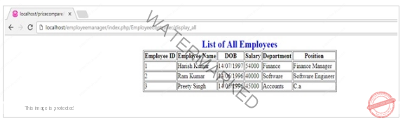 Record Insert and Display Using PHP CodeIgniter