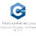 Convert Decimal to Binary in C++