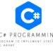 C# program to implement stack using array