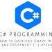 C# program to overload Unary Increment (++) and Decrement (--) operators