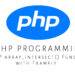 PHP array_intersect() Function with Example